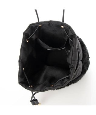 UNBILLION cachecache エコファー切り替えコンビドロストバッグ ブラック