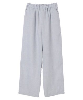 earth music&ecology ヘリンボーンイージーパンツ Light Gray