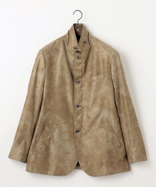JOSEPH ABBOUD 【キングサイズ・軽量/スウェードタッチ/撥水】ライトスウェード ジャケット ベージュ系
