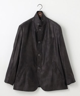 JOSEPH ABBOUD 【キングサイズ・軽量/スウェードタッチ/撥水】ライトスウェード ジャケット ブラック系