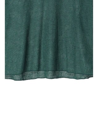 earth music&ecology シアーリブドルマンプルオーバー Green