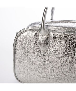 UNBILLION ペルケ perche / 牛革ランドスケープ2wayショルダーバッグM シルバー