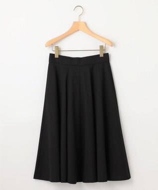 組曲 【WEB限定カラーあり】ウールライクストレッチ フレアスカート 【WEB限定】ブラック系9