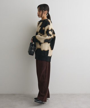 CRAFT STANDARD BOUTIQUE アニマルジャカードニットプルオーバー Light Beige