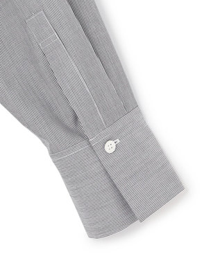 ICB 【先行予約】 クリーンブロード ポンチョシャツ ブラックストライプ