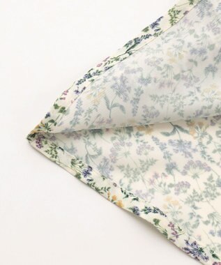 ANY KIDS フラワープリント キャミ ワンピース オフホワイト系