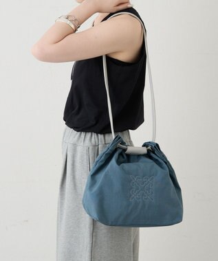 russet 《A4サイズ収納可能》ナイロン3WAYトートバッグ(CE-1662) BlueGray