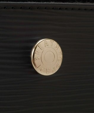 TOPKAPI 【Breath TOPKAPI】RIPPLE リプル ナイロン コンビ ベルト デザイン ショルダー バッグ ブラック