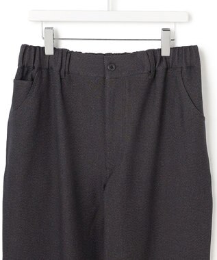 J.PRESS YORK STREET 【UNISEX】ポリエステルカルゼ ワイドペインターパンツ グレー系