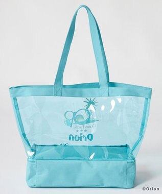 OP／FILA 【Ocean Pacific×ORION】2重底ビニールバッグ サックス