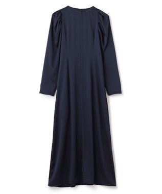 BEIGE， MABILLON / マトンスリーブドレス Navy