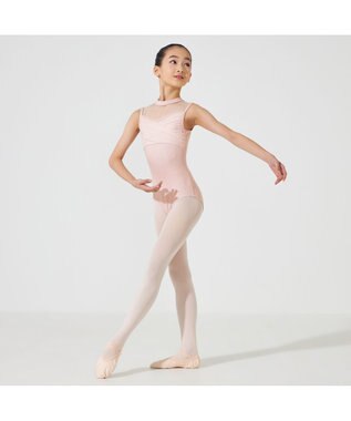 Chacott ハイネックレオタード ヨーロピアンピンク