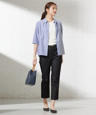 J.PRESS LADIES L 【洗える】ニット タンクトップ ホワイト系