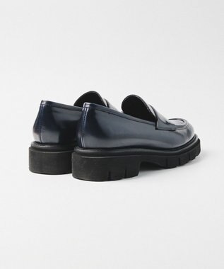 BONTRE 【LucaGrossi/ルカグロッシ】厚底コインローファー/G815M-UA ネイビー