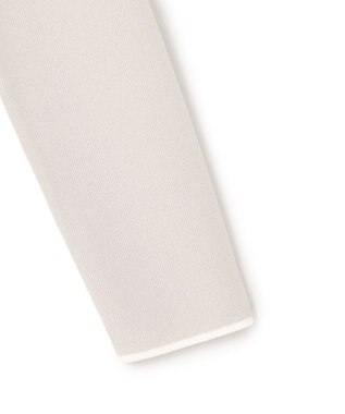 ICB シンセティックフルニードル ハーフジップニット トープ