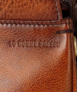 ACE BAGS & LUGGAGE LO HOMME PRESSE アルカイック 本革 日本製 ショルダーバッグ 横型 71861 ロ・オム・プレッセ ブラウン