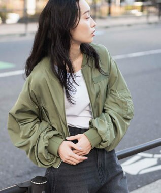 WEGO ショートMAー1 カーキ