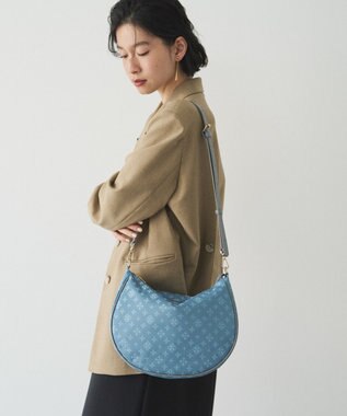 russet ナイロンジャガード2WAYショルダーバッグ(CE-1620) DustyBlue