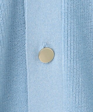 J.PRESS YORK STREET 【UNISEX】ベーシック Vネック カーディガン サックスブルー系