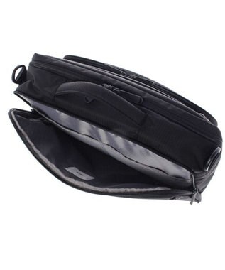 ACE BAGS & LUGGAGE ace. エース フレックスライト フィット 街歩き、観光に。A4サイズの雑誌、ガイドブックが入る、横型軽量ショルダーバッグ 54556 ブラック