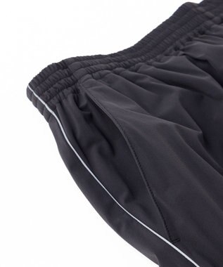 UNFILO ハイストレッチムーブ ワイドパンツ ブラック