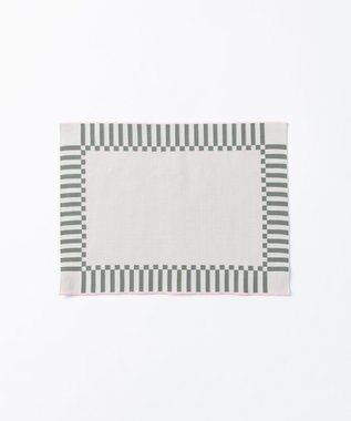 TRICOTE ストライプ　ランチョンマット 80IVORY