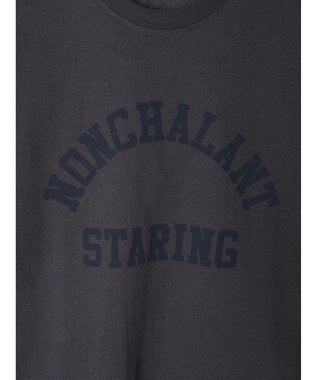 AMERICAN HOLIC ＮＯＮＣＨＡＬＡＮＴ　ＳＴＡＲＩＮＧ　カットチュニック2 Charcoal Gray