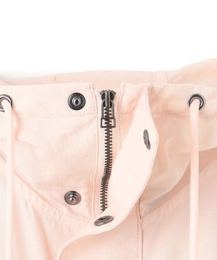 UNFILO ナイロンモッズコート ピンク