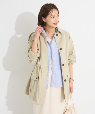 CRAFT STANDARD BOUTIQUE ユーティリティーステンカラーコート Beige