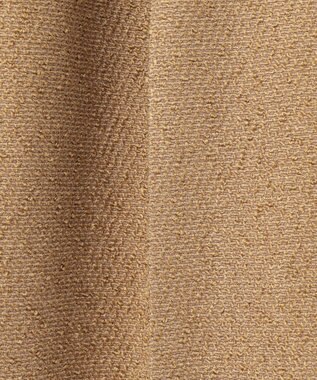 自由区 L 【17号サイズまで展開・SHIHOさん着用】ブライトリングツイード2タッククロップド パンツ ベージュ