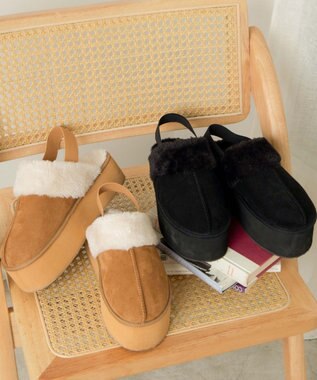 WEGO ムートンサボ ベージュ