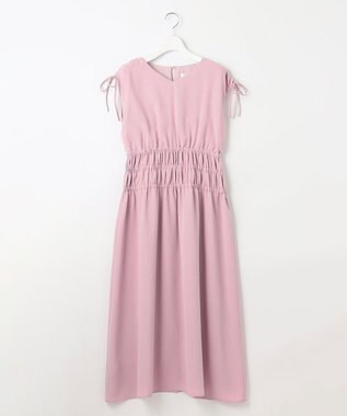 Feroux 【洗える】サマードロスト ワンピース ライラック系