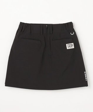 PW CIRCULUS 【WOMEN】ボックスプリーツスカート ゴルフウェア レディース ブラック系