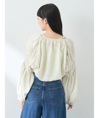 earth music&ecology シアーボレロ Off White