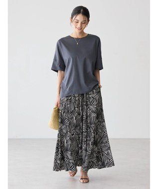 AMERICAN HOLIC ＵＶカット＋接触冷感　コクーンカットプルオーバー Charcoal Gray