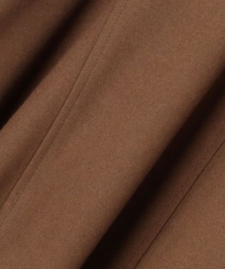 組曲 ツイル起毛フレア スカート カカオブラウン系