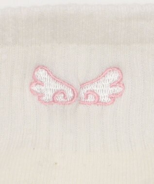 WEGO バック刺繍アンクルパイルソックス 柄2