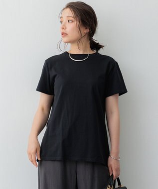  【SLOW/一部店舗限定】MVSコットン バックデザイン Tシャツ