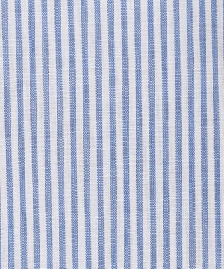 ANY SIS 【洗える】スキッパーイージー シャツ ブルーストライプ