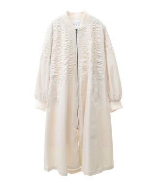 Green Parks ■ＥＳＣＡＲ　シャーリングロングコート Ivory