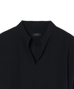 JOSEPH 【WEB&OUTLET限定】【洗える】スムースジョーゼット　Aラインワンピース Black