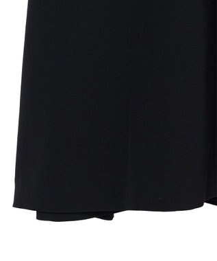 JOSEPH 【WEB&OUTLET限定】【洗える】スムースジョーゼット　Aラインワンピース Black