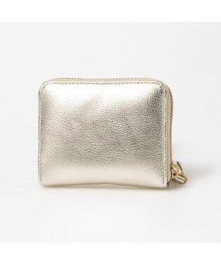 UNBILLION ペルケ perche / カラーコンビジャバラ・カードウォレット ゴールド