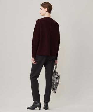 ICB 【洗える】 Peツイルダウンファブリック スティックパンツ ブラック系