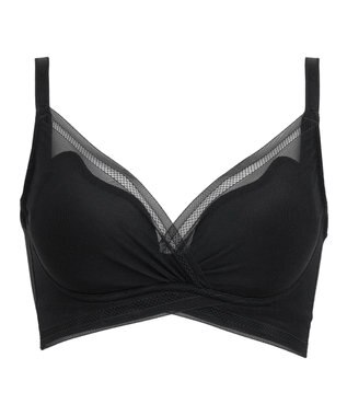 BRADELIS New York 【BRADELIS Me / ノンワイヤーブラジャー】 LiftMeUpブラ 補正ブラ 補整 下着 ラインが響きにくい バストアップブラ ブラック