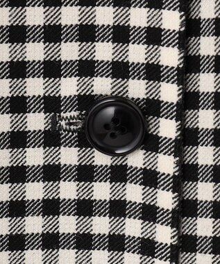 ANY SIS 【美人百花10月号掲載】2WAYリバーシブルラップ スカート 白黒ギンガム×チャコール