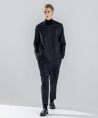 JOSEPH HOMME 【新柄】モロッカンジャガード ジップアップブルゾン ブラック系5