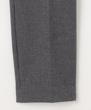 J.PRESS LADIES 【洗える】チェルビックチェック テーパード パンツ グレー系3