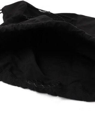 WEGO 【ユニセックス着用ITEM】コードデザインナップサック ブラック