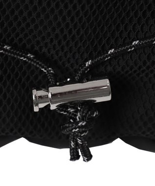 WEGO 【ユニセックス着用ITEM】コードデザインナップサック ブラック